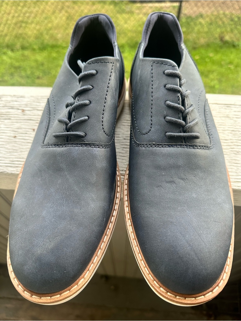 Men’s Navy Casual Dress Shoes Size 8.5